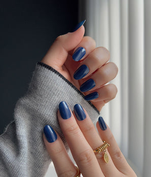 Joyee Classic Blue Press on | Pro Gel Nails - Joyeenails - PGN0014 - Default Title