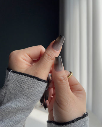 Joyee Black Ombre Press on | Pro Gel Nails - Joyeenails - PGN0013 - Default Title