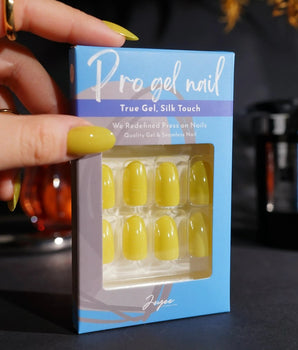 Joyee Ginger Yellow Press on | Pro Gel Nails - Joyeenails - PGN0004 - Default Title