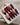 Brocade nails — Vintage Baroque Red, Deep by Joyee Nails