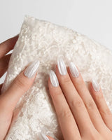 Glitter Logic·Ice nails — Icy Pure White & by Joyee Nails