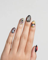 Cute Flame Elves nails — cartoon mix design flame by Joyee Nails