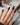 Tigereye Medium Almond with brown non-3d Tortoiseshell Nails handmade press-on nails - image 1