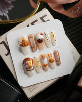 Caramel Miffy Medium Coffin