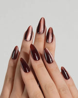Beam Team #2 nail art close-up showing black cat eye details