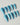 Light blue cat eye nails with a fresh and vibrant design.
