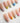 Candy Dot Short Almond press on nails, handmade custom nails by Joyeenails