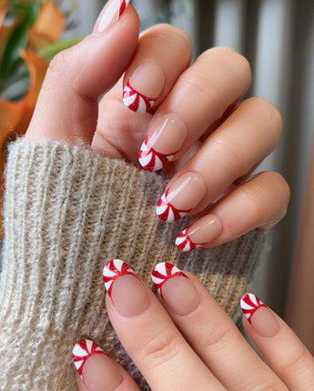 Candy Tips - Joyeenails - XM017 - M / Short Oval