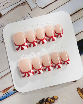 Candy Tips - Joyeenails - XM017 - XS / Extra Short Square