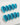 Cat eye nails in blue tones, showcasing a reflective and mesmerizing effect.