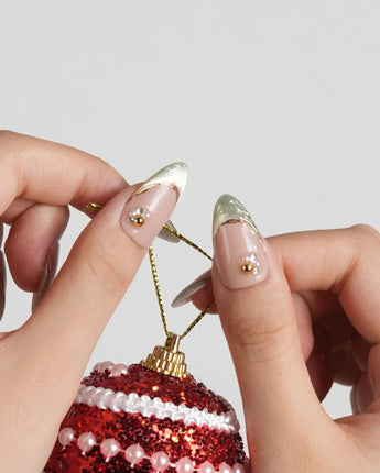 Silk Green - New nails — nude pink base sage by Joyee Nails