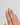 Chrome Nails Peachy PINK press-on nails in medium almond shape — blush pink glazed chrome