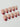 Classic Return - Rose press-on nails in short stiletto shape — Burgundy & Nude Pink, Minimalist White Line French.
