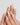 Cottage Mail nail art close-up showing Sweet Pastoral Style, Hand-painted Tulips & Lace French Tip nails details