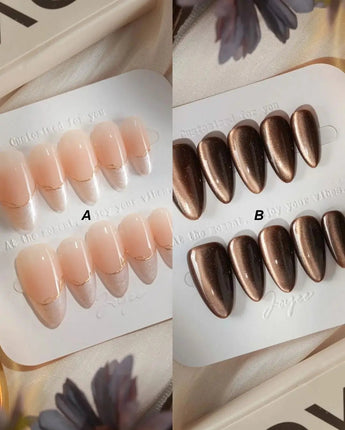 Cozy Tones_2 - Joyeenails - BD010-XS / Short Almond