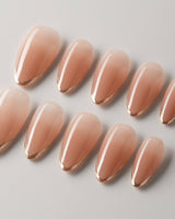 Clean Grace custom press-on nails — available in multiple shapes and sizes