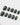 Forest Green Chase - Joyeenails - CE039 - XS / Extra Short Coffin