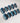 Deep Blue Cat - eye - Joyeenails - CE028 - XS / Short Oval