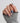 Denim Berry Extra Short Almond press on nails, handmade custom nails by Joyeenails