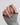 Ongles press-on Denim Berry Extra Short en forme amande, ongles sur mesure faits main par Joyeenails