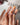 Marmalade Extra Short Almond orange marble press on nails with orange marble handmade nail art - image 1