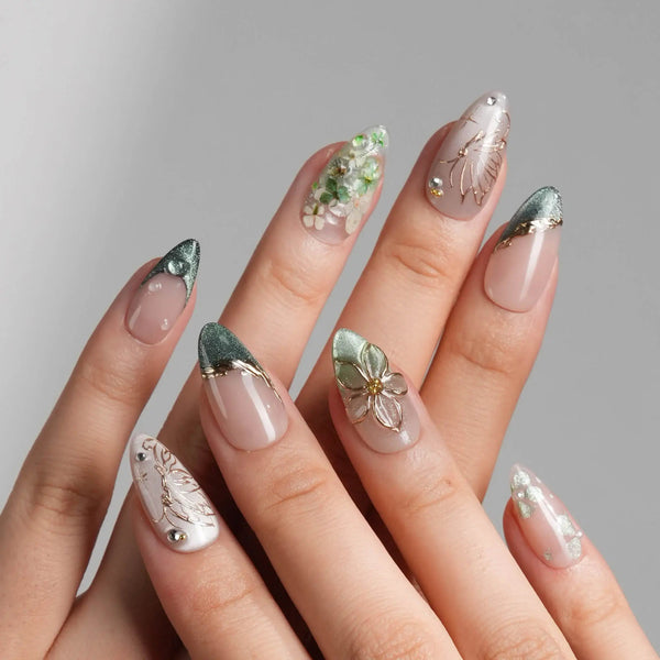 Fairyland - Jetlag Garden - Joyeenails - SP023 - S / Short Almond