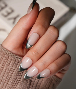 French Cat Eye Press On Nails – Handmade Magnetic Tips – 6 Shades press on nails, handmade custom nails by Joyeenails