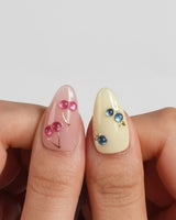 Fruit Fizz Short Almond press on nails, handmade custom nails by Joyeenails