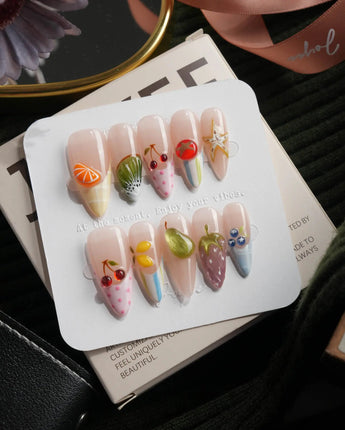 Fruit Tips Medium Stiletto