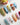 Funky Fish handmade press-on nails featuring fish nail art