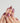 Glossy red sculpted press-on nails