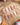 Nude press-on nails with 3D shell texture	