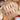Nude press-on nails with 3D shell texture	