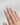 Creamy gold ocean nail design
