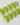 Green Acrylic Cat - eye - Joyeenails - CE019 - XS / Short Coffin