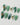 Green Christmas Nails Mystic Fir - Joyeenails - XM003 - XS / Short Almond