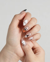 Just Trick nails — halloween mix design nude by Joyee Nails