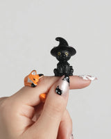 Just Trick nails — halloween mix design nude by Joyee Nails