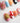 Kusama Dot Short Oval press on nails, handmade custom nails by Joyeenails