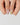 Lotus Koi press-on nails in short almond shape — Hand-painted Koi & Lotus with 3D Ripples