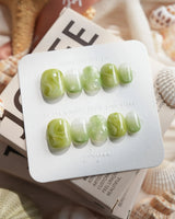 Matcha Chill - Extra Short Squoval