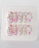 Ballet KT - Rosa Gallia (Co - Creator) 🏆 - Joyeenails - AN050 - L / Medium Square