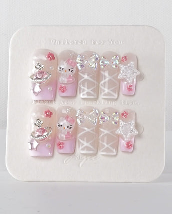 Ballet KT - Rosa Gallia (Co - Creator) 🏆 - Joyeenails - AN050 - L / Medium Square