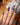 Mulberry leopard cat eye press on nails, cool plum base with a lilac shimmer band and hand-painted black leopard spots - image 1