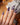 Mulberry leopard cat eye press on nails, cool plum base with a lilac shimmer band and hand-painted black leopard spots - image 1