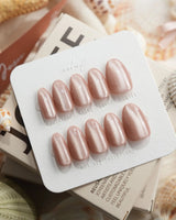 Nude Blush cat-eye - Medium Oval