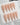 Nude French Tip Nails - Dew Sparkle - Joyeenails - FT043 - XS / Long Stiletto