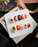 Omakase Extra Short Squoval press-on nails