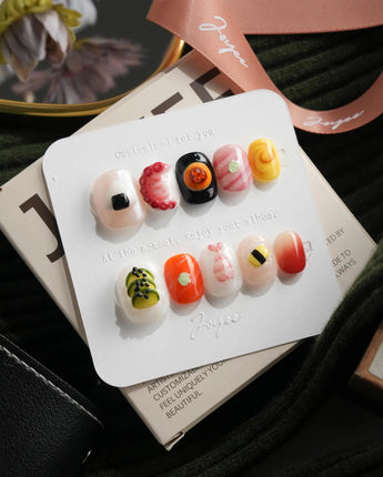 Omakase Extra Short Squoval press-on nails