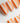 Parasol Extra Short Almond press on nails, handmade custom nails by Joyeenails
